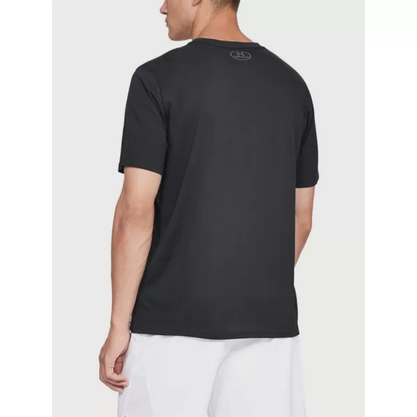  Pánske tričko UNDER ARMOUR TEAM ISSUE WORDMARK SS 1329582-001 ČIERNA 