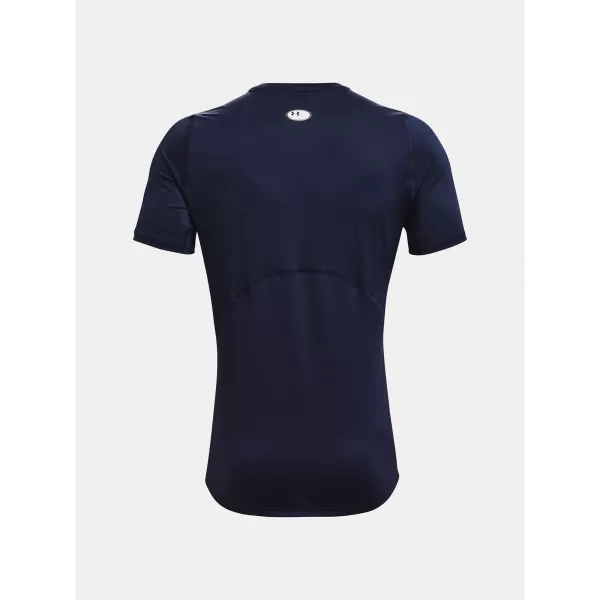  Pánske tričko UNDER ARMOUR HG ARMOUR FITTED SS 1361683-410 MODRÁ 