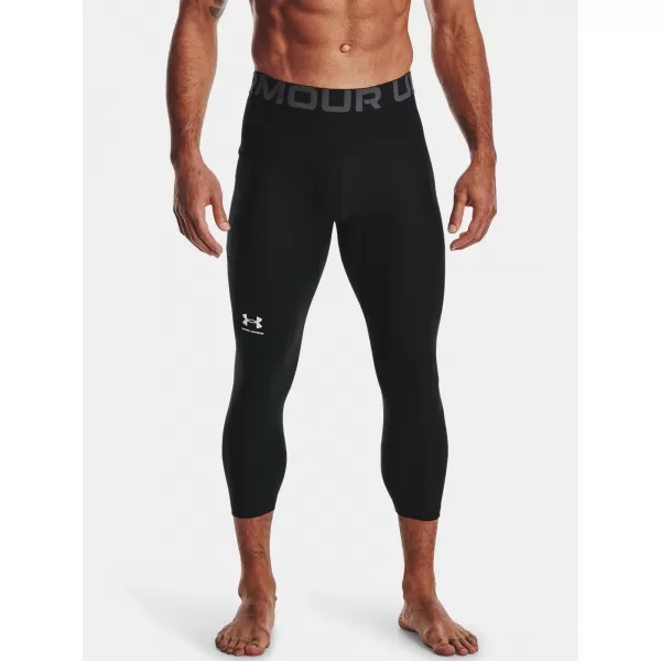  Pánske kompresné legíny UNDER ARMOUR HG ARMOUR 3/4 LEGGING 1361588-001 ČIERNA 