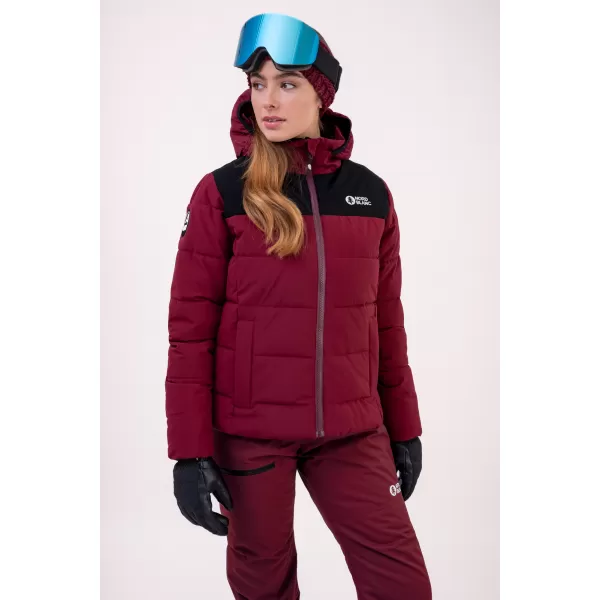  Dámska zimná bunda NORDBLANC NBWJL7723 VÍNOVÁ 
