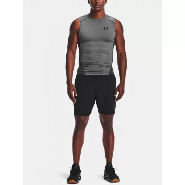  Pánske kompresné tielko UNDER ARMOUR HG ARMOUR COMP SL 1361522-090 SIVÁ 