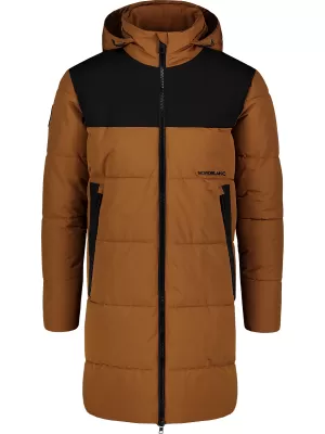 Pánsky zimný kabát NORDBLANC TRENDSETTER NBWJM7708 hnedá