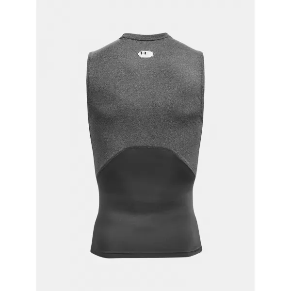 Pánske kompresné tielko UNDER ARMOUR HG ARMOUR COMP SL 1361522-090 SIVÁ 