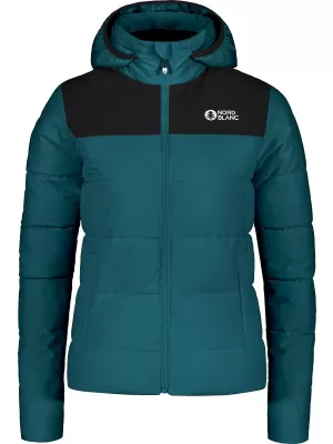 Dámska zimná bunda NORDBLANC NBWJL7723 TMAVO zelená