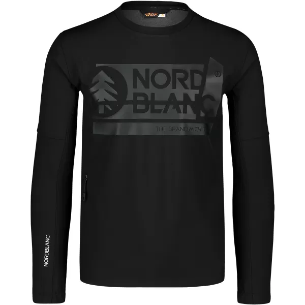  Pánska softshellová bunda NORDBLANC DECOMPONATE NBSSM7644 CRYSTAL čierna 