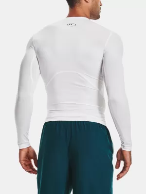 Pánska kompresná košeľa UNDER ARMOUR HG ARMOUR COMP LS 1361524-100 BIELA