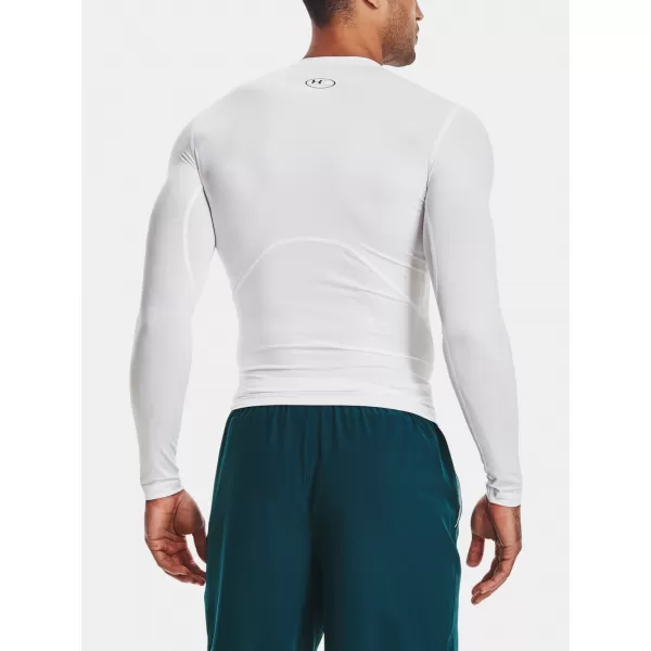  Pánska kompresná košeľa UNDER ARMOUR HG ARMOUR COMP LS 1361524-100 BIELA 