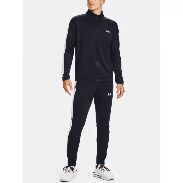  Pánska súprava UNDER ARMOUR EMEA TRACK SUIT 1357139-001 ČIERNA 