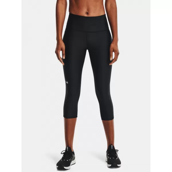  Dámske kompresné legíny UNDER ARMOUR HG ARMOUR HI CAPRI NS 1365334-001 ČIERNA 