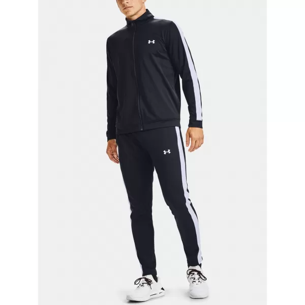  Pánska súprava UNDER ARMOUR EMEA TRACK SUIT 1357139-001 ČIERNA 