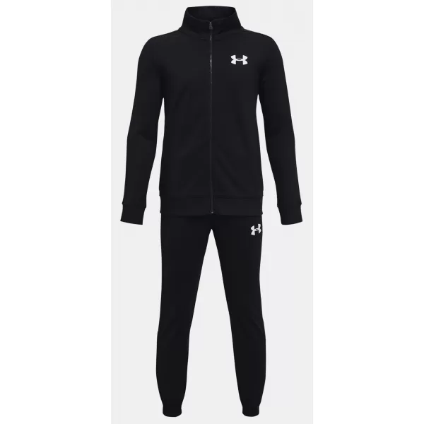  Súprava pre chlapcov UNDER ARMOUR KNIT TRACK SUIT 1363290-001 ČIERNA 