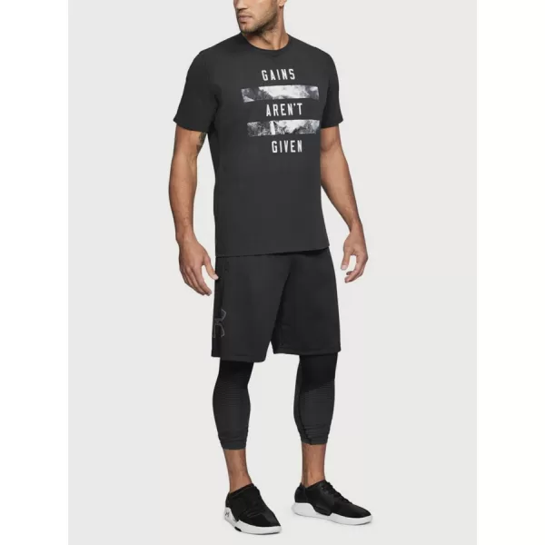  Pánske šortky UNDER ARMOUR TECH GRAPHIC SHORT 1306443-001 ČIERNA 