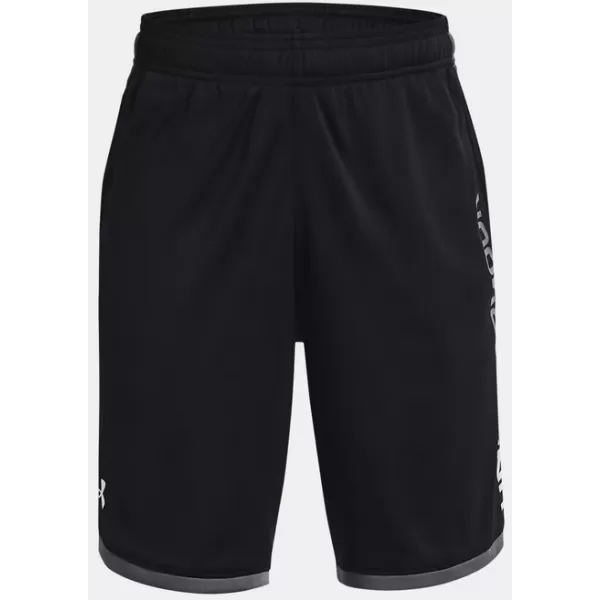  Chlapčenské šortky UNDER ARMOUR STUNT 3.0 SHORTS 1361802-001 ČIERNA 