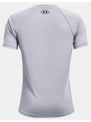Chlapčenské tričko UNDER ARMOUR TECH BIG LOGO SS 1363283-011 SIVÁ