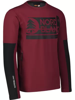 Pánska softshellová bunda NORDBLANC DECOMPONATE NBSSM7644 VÍNOVÁ