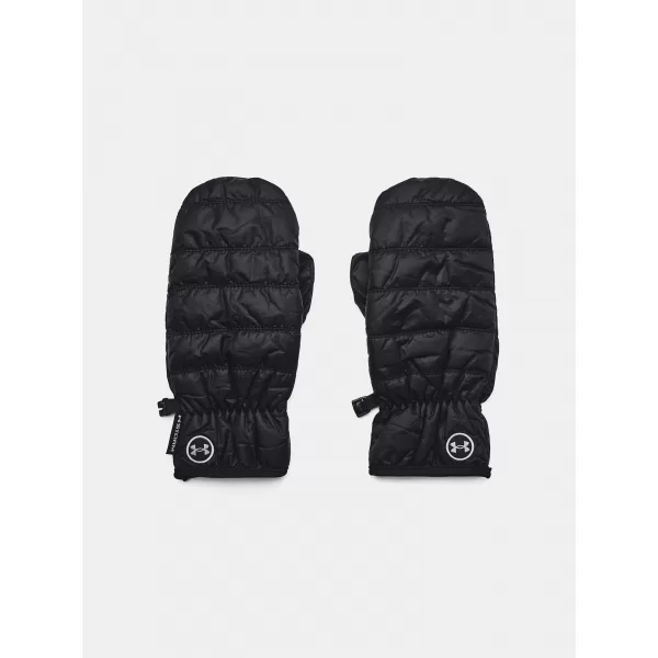  Dievčenské rukavice UNDER ARMOUR UA STORM FLEECE MITTENS 1365976-001 ČIERNA 