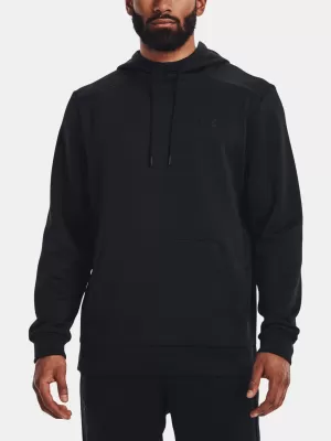 Pánska mikina UNDER ARMOUR UA ARMOUR FLEECE HOODIE 1373353-001 ČIERNA