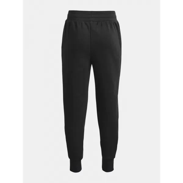  Dievčenské nohavice UNDER ARMOUR RIVAL FLEECE LU JOGGERS 1373133-001 ČIERNA 