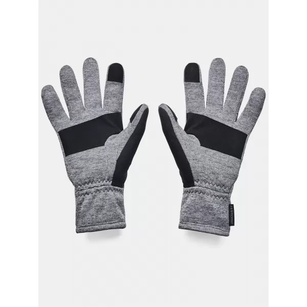  Pánske rukavice UNDER ARMOUR UA STORM FLEECE GLOVES 1365958-012 SIVÁ 