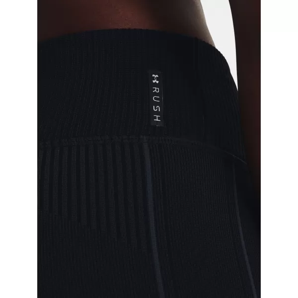  Dámske legíny UNDER ARMOUR UA RUSH SEAMLESS ANKLE LEG 1373928-001 ČIERNA 