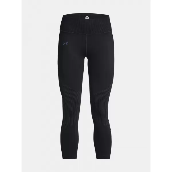  Dámske legíny UNDER ARMOUR UA RUSH SEAMLESS ANKLE LEG 1373928-001 ČIERNA 