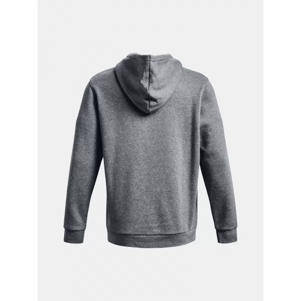 Pánska mikina UNDER ARMOUR UA ESSENTIAL FLEECE HOODIE 1373880-012 SIVÁ 