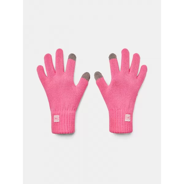  Dámske rukavice UNDER ARMOUR UA HALFTIME GLOVES 1373158-640 RUŽOVÁ 