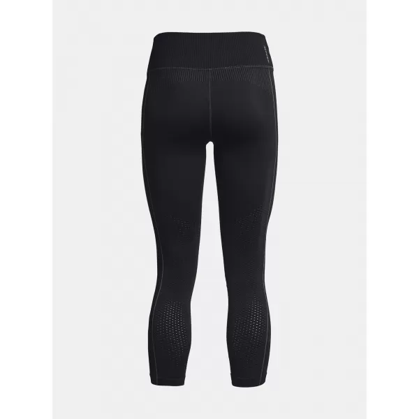  Dámske legíny UNDER ARMOUR UA RUSH SEAMLESS ANKLE LEG 1373928-001 ČIERNA 