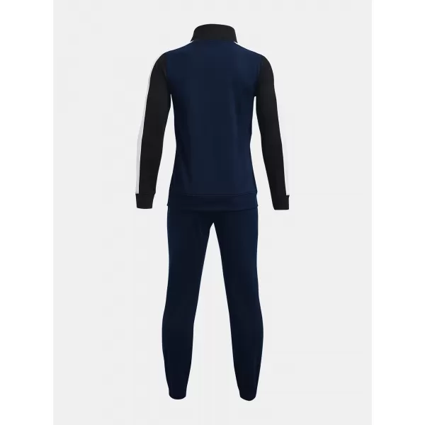  Súprava pre chlapcov UNDER ARMOUR UA CB KNIT TRACK SUIT 1373978-408 MODRÁ 