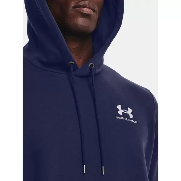  Pánska mikina UNDER ARMOUR UA ESSENTIAL FLEECE HOODIE 1373880-410 MODRÁ 