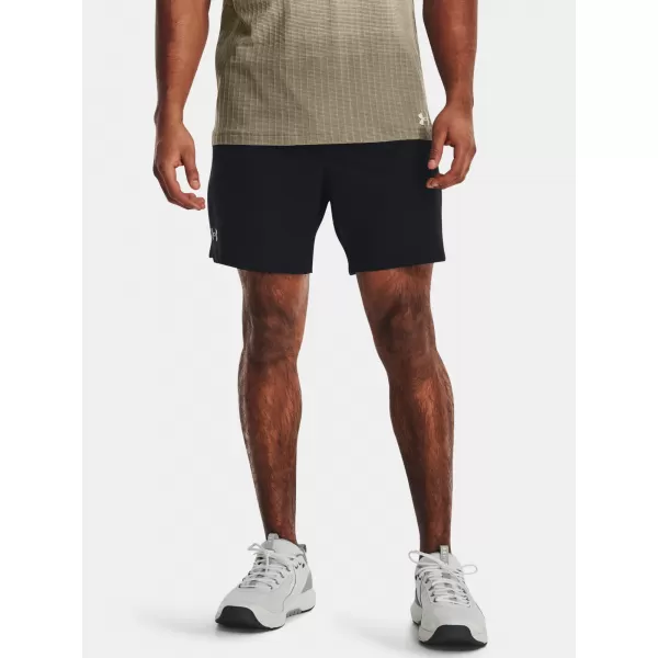  Pánske šortky UNDER ARMOUR UA VANISH WOVEN 6IN SHORTS 1373718-001 ČIERNA 