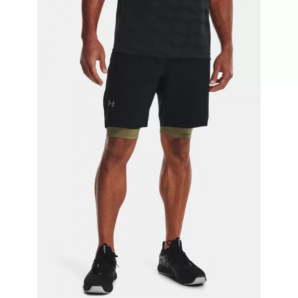  Pánske šortky UNDER ARMOUR UA VANISH WOVEN 8IN SHORTS 1370382-001 ČIERNA 