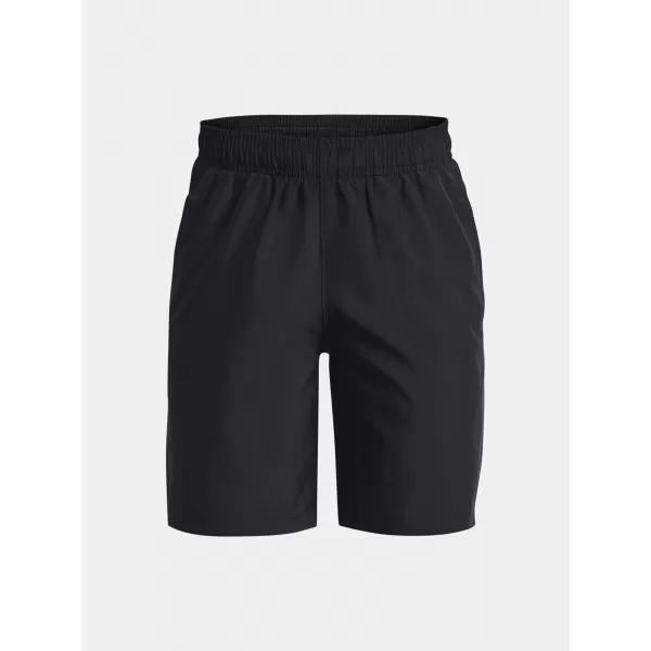  Chlapčenské šortky UNDER ARMOUR UA WOVEN GRAPHIC SHORTS 1370178-003 ČIERNA 