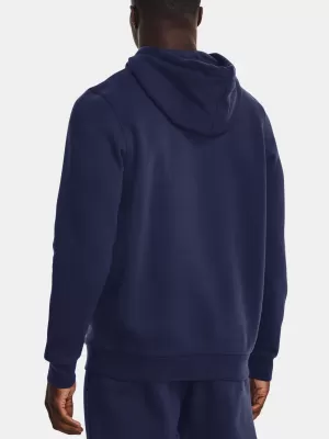 Pánska mikina UNDER ARMOUR UA ESSENTIAL FLEECE HOODIE 1373880-410 MODRÁ