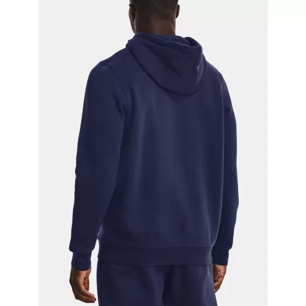  Pánska mikina UNDER ARMOUR UA ESSENTIAL FLEECE HOODIE 1373880-410 MODRÁ 