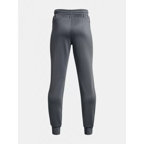  Chlapčenské tepláky UNDER ARMOUR UA ARMOUR FLEECE JOGGERS 1373543-012 SIVÁ 