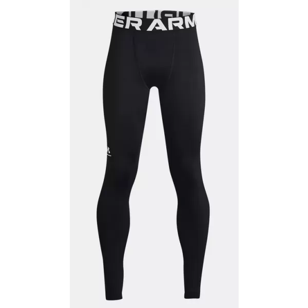  Chlapčenské legíny UNDER ARMOUR CG ARMOUR LEGGINGS 1366374-001 ČIERNA 