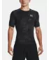 Pánske tričko UNDER ARMOUR UA HG ARMOUR COMP PRINT SS 1370324-001 ČIERNA