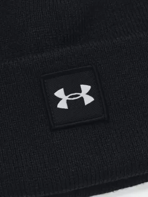 Chlapčenská čiapka UNDER ARMOUR YOUTH HALFTIME BEANIE 1375648-001 ČIERNA