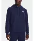 Pánska mikina UNDER ARMOUR UA ESSENTIAL FLEECE HOODIE 1373880-410 MODRÁ