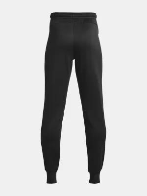 Chlapčenské tepláky UNDER ARMOUR UA ARMOUR FLEECE JOGGERS 1373543-001 ČIERNA