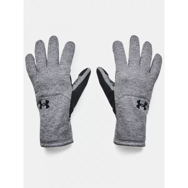  Pánske rukavice UNDER ARMOUR UA STORM FLEECE GLOVES 1365958-012 SIVÁ 