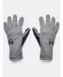 Pánske rukavice UNDER ARMOUR UA STORM FLEECE GLOVES 1365958-012 SIVÁ