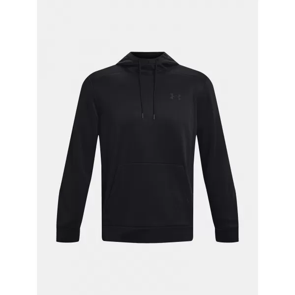  Pánska mikina UNDER ARMOUR UA ARMOUR FLEECE HOODIE 1373353-001 ČIERNA 