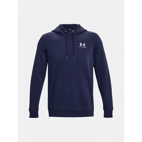  Pánska mikina UNDER ARMOUR UA ESSENTIAL FLEECE HOODIE 1373880-410 MODRÁ 