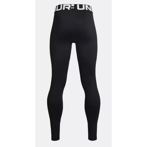  Chlapčenské legíny UNDER ARMOUR CG ARMOUR LEGGINGS 1366374-001 ČIERNA 