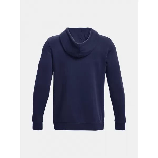  Pánska mikina UNDER ARMOUR UA ESSENTIAL FLEECE HOODIE 1373880-410 MODRÁ 