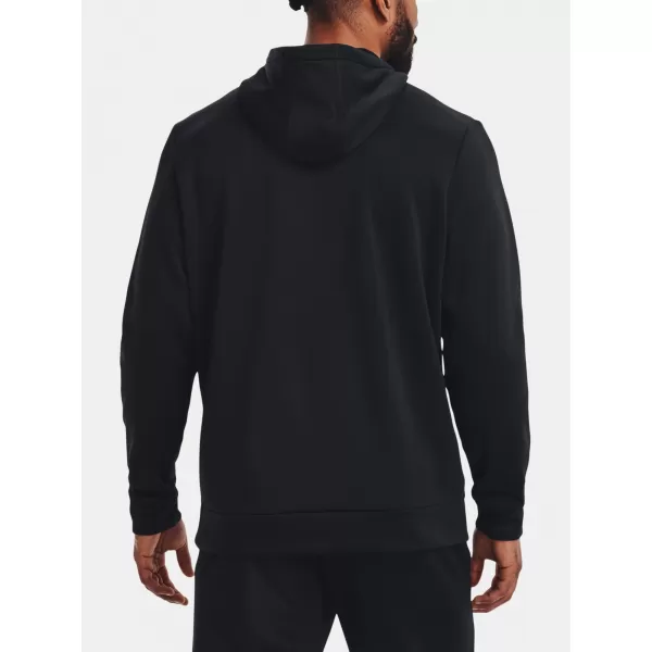  Pánska mikina UNDER ARMOUR UA ARMOUR FLEECE HOODIE 1373353-001 ČIERNA 