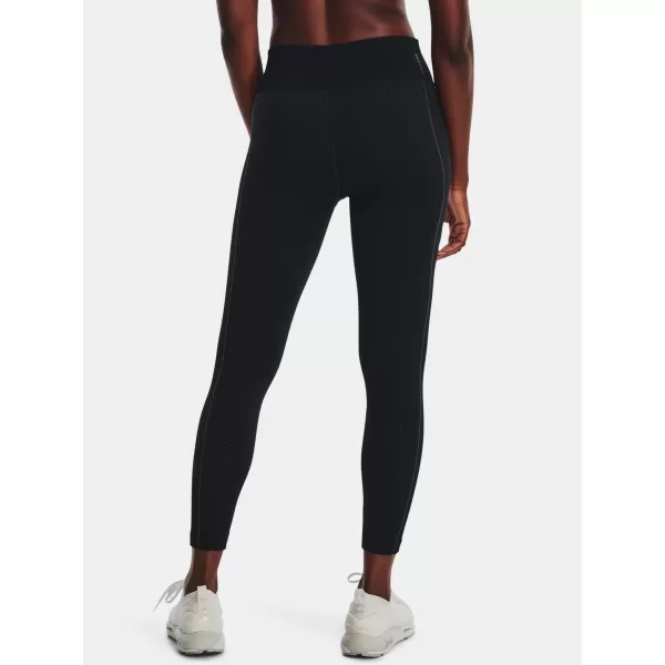  Dámske legíny UNDER ARMOUR UA RUSH SEAMLESS ANKLE LEG 1373928-001 ČIERNA 
