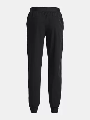 Dievčenské nohavice UNDER ARMOUR ARMOUR SPORT WOVEN STORM PANT 1373004-001 ČIERNA